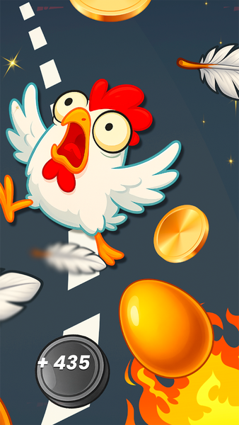 Chicken Flame Road Quest - عکس بازی موبایلی اندروید