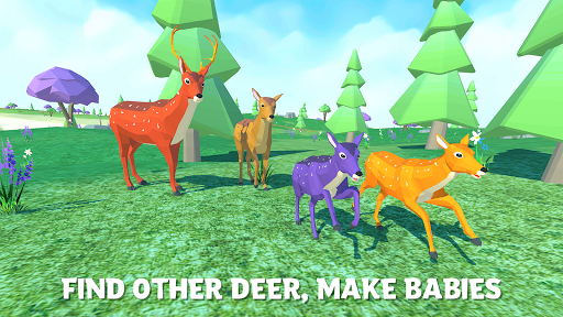 Deer Simulator: Animal Family - عکس بازی موبایلی اندروید