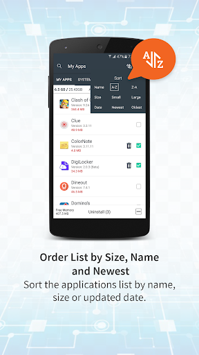 Uninstaller - My App Cleaner - عکس برنامه موبایلی اندروید