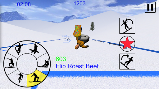 Snowboard Freestyle Mountain - Gameplay image of android game