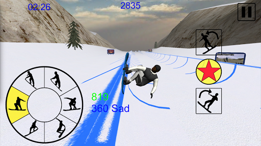 Snowboard Freestyle Mountain - عکس بازی موبایلی اندروید