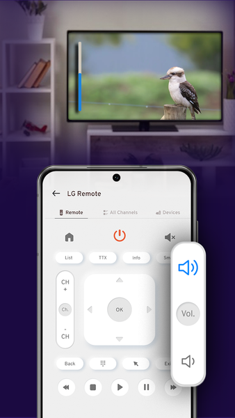Android TV Remote - عکس برنامه موبایلی اندروید