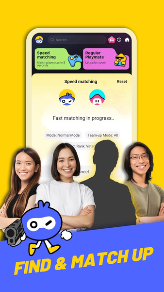 Gamingo: Play With Teammates - عکس برنامه موبایلی اندروید