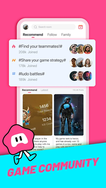 Gamingo: Play With Teammates - عکس برنامه موبایلی اندروید