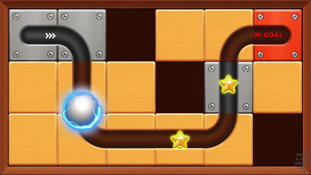 پازل توپ - Gameplay image of android game