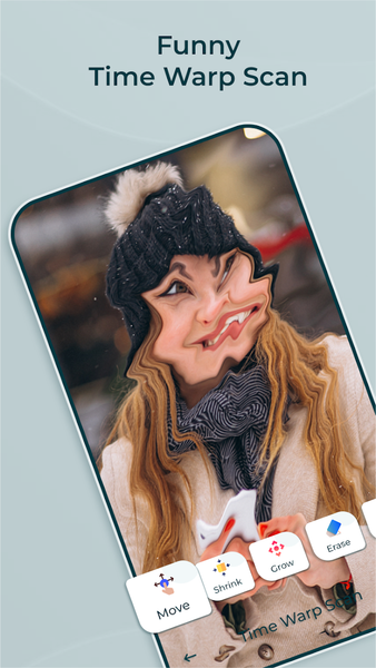Time Warp Scan Face Wrap Photo - عکس برنامه موبایلی اندروید