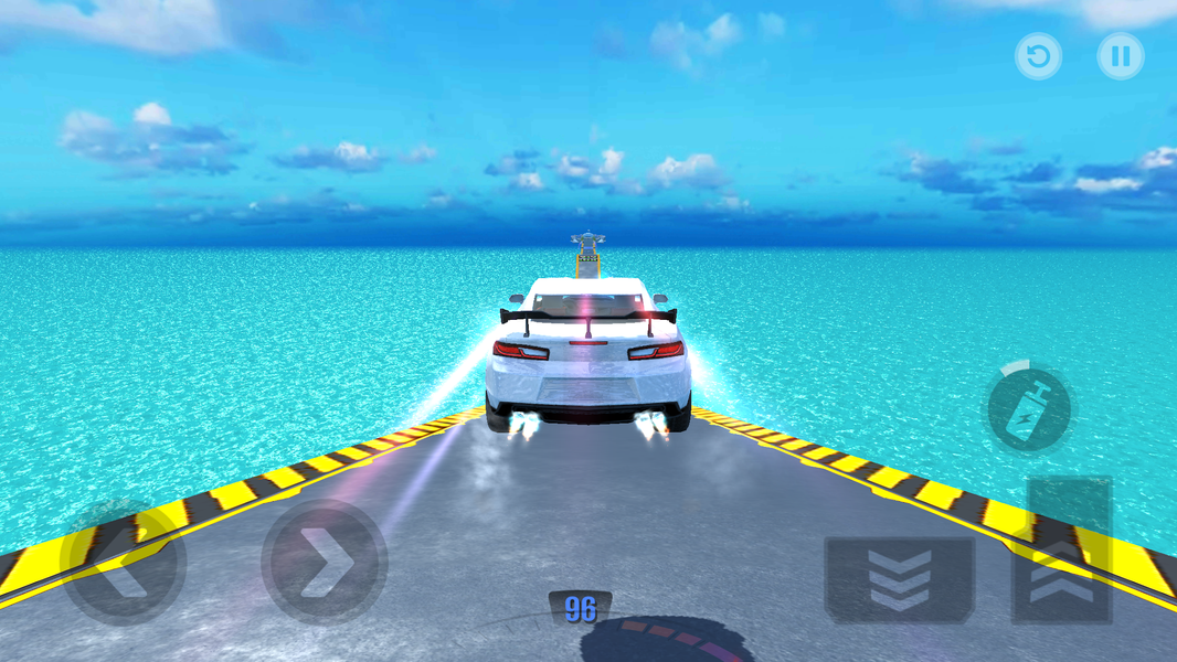 Ramp Car Trick Master 3D - Gameplay image of android game