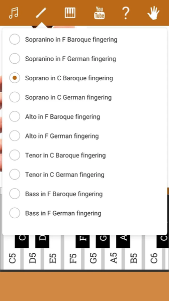۳D Recorder Fingering Chart - عکس برنامه موبایلی اندروید