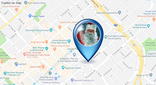 Santa Claus Tracker & fake call prank - عکس برنامه موبایلی اندروید