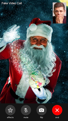 Santa Claus Tracker & fake call prank - عکس برنامه موبایلی اندروید