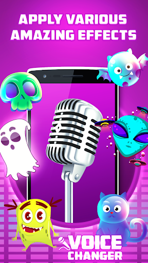 Voice changer with funny voice - Image screenshot of android app