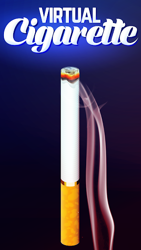 Smoking virtual cigarette pran - Image screenshot of android app