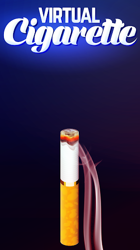 Smoking virtual cigarette pran - Image screenshot of android app