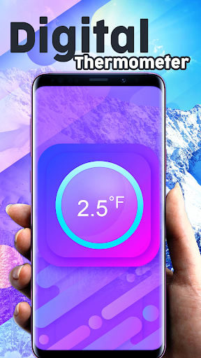 Thermometer for ambient temperature - عکس برنامه موبایلی اندروید