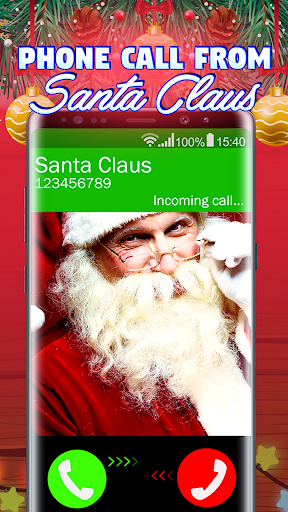 Answer call from Santa Claus ( - عکس برنامه موبایلی اندروید