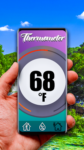 Accurate thermometer - عکس برنامه موبایلی اندروید