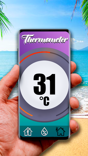 Accurate thermometer - Image screenshot of android app