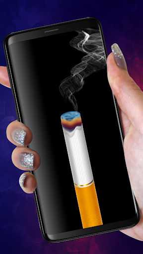 Simulator of cigarette (prank) - Image screenshot of android app