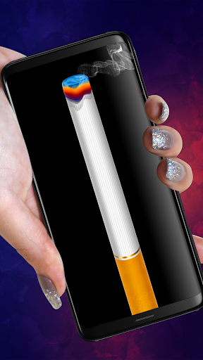 Simulator of cigarette (prank) - Image screenshot of android app