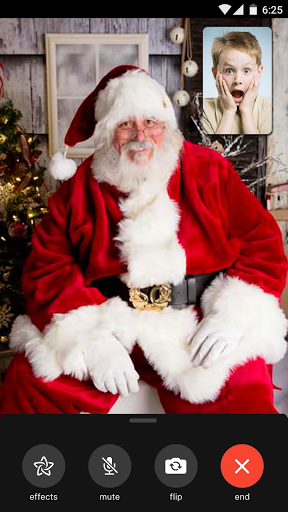 Video call from Santa joke - عکس برنامه موبایلی اندروید