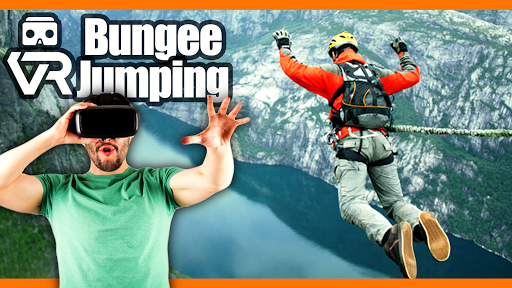 Bungee jumping in VR - Image screenshot of android app