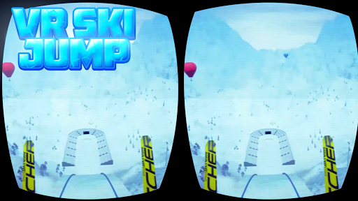 Ski jump for VR! - Image screenshot of android app