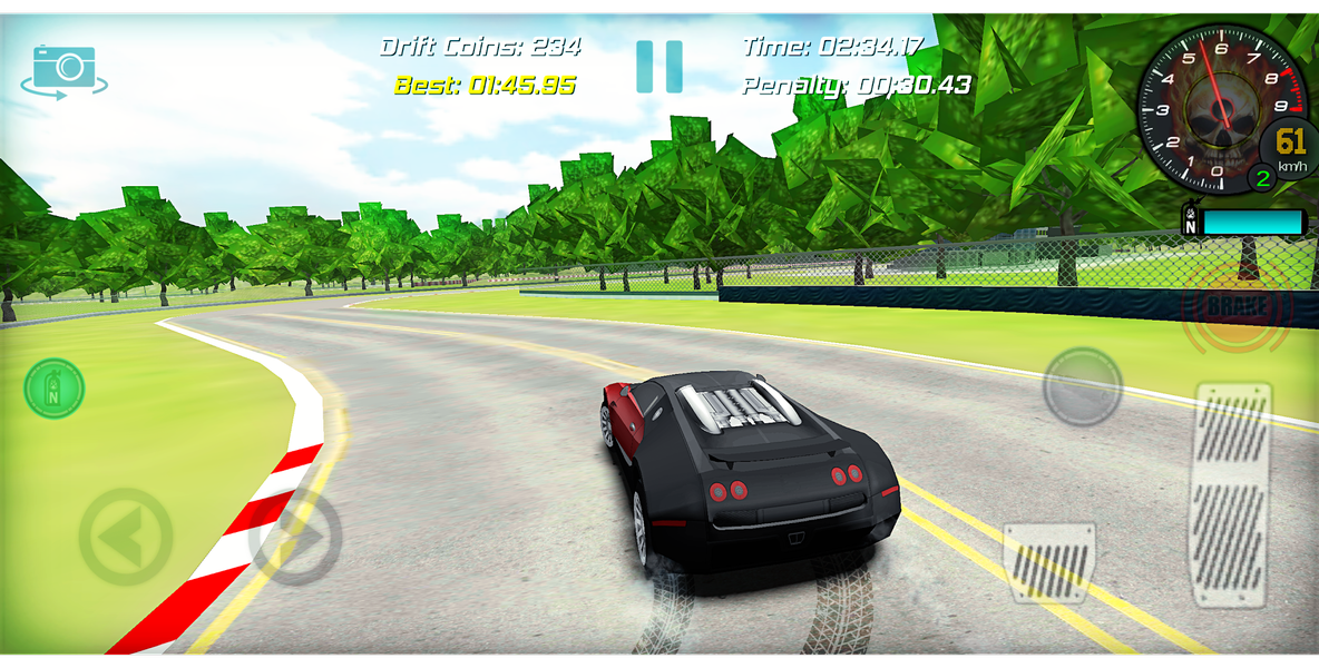 Drift Veyron Driving Simulatio - عکس بازی موبایلی اندروید