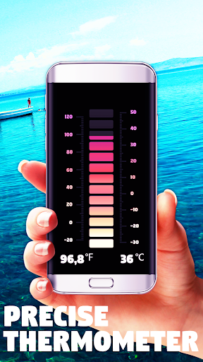 Accurate thermometer - عکس برنامه موبایلی اندروید