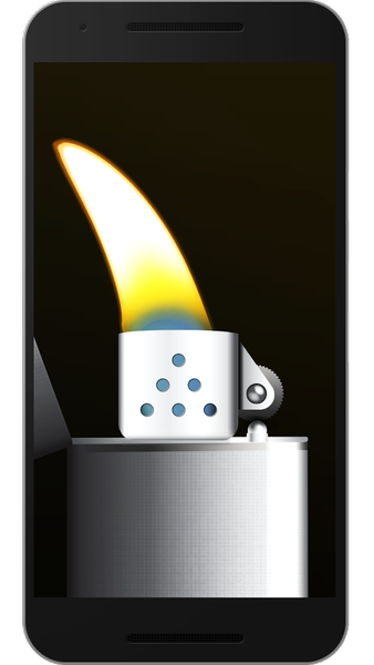Steel lighter prank - عکس برنامه موبایلی اندروید