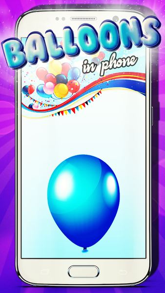 Balloons in phone - عکس برنامه موبایلی اندروید