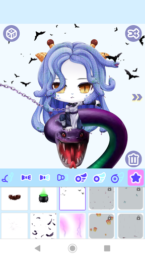 Magical Chibi Dolls: Avatar Maker - Image screenshot of android app