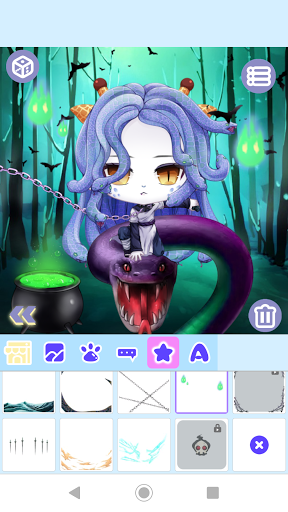 Magical Chibi Dolls: Avatar Maker - Image screenshot of android app
