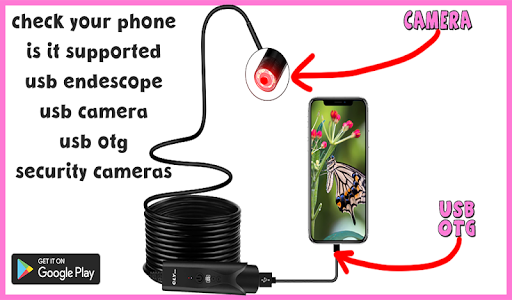 endoscope camera usb for andro - عکس برنامه موبایلی اندروید