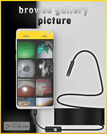 endoscope app for android - Image screenshot of android app