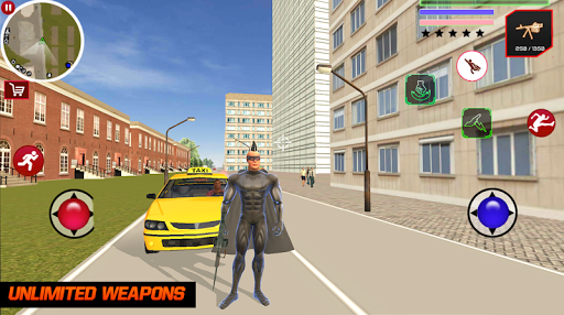 Super Hero Us Vice Town Gangstar Crime - Image screenshot of android app