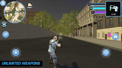 Marines Army Mafia Crime Simulator Fight - Image screenshot of android app