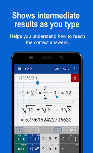 Graphing Calculator + Math, Algebra & Calculus – ماشین حساب حرفه‌ای - عکس برنامه موبایلی اندروید
