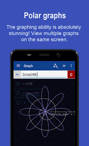 Graphing Calculator + Math, Algebra & Calculus – ماشین حساب حرفهای - عکس برنامه موبایلی اندروید