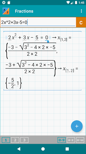 Fraction Calculator + Math - Image screenshot of android app