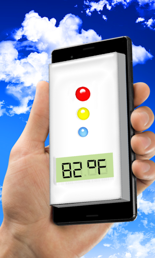 Modern thermometer - Image screenshot of android app