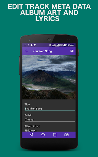 Mp۳ Music Player - عکس برنامه موبایلی اندروید