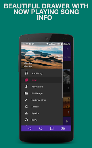 Mp۳ Music Player - عکس برنامه موبایلی اندروید