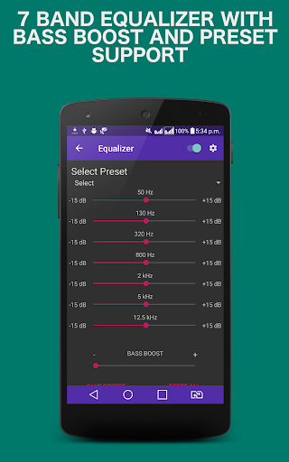 Mp۳ Music Player - عکس برنامه موبایلی اندروید