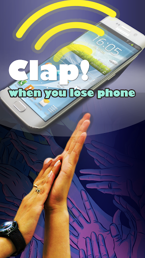 clap into hands to find phone - Image screenshot of android app