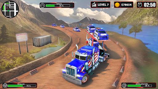 Police Car Driving: Car Games - Gameplay image of android game