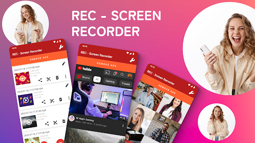 REC - Screen | Video Recorder - عکس برنامه موبایلی اندروید