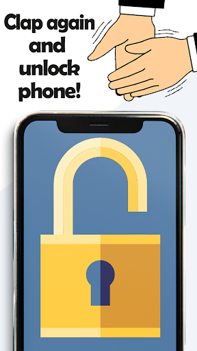 Lock Phone By Clapping - Image screenshot of android app