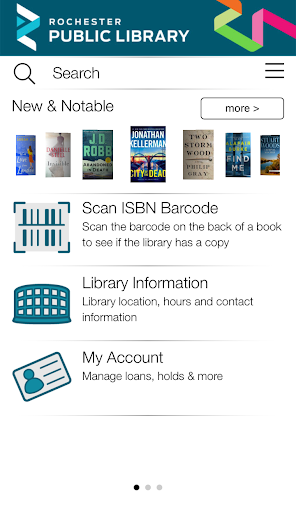 Rochester Public Library (MN) - Image screenshot of android app