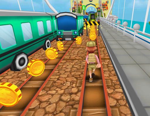 Train Rush 2 - Gameplay image of android game