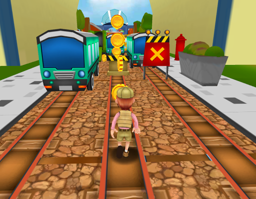 Train Rush 2 - Gameplay image of android game